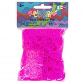 Rainbow Loom - 300 Bänder Neon Pink (15 ct.) Rainbow Loom - 300 Bänder Neon Pink (15 ct.)