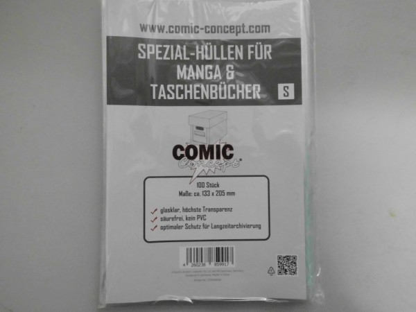 Comic Concept Manga & Taschenbuch Bags S (100 ct.)