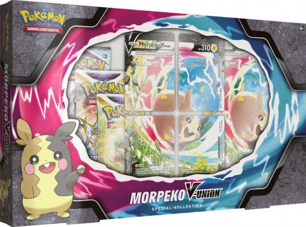 Pokémon Cards Crown Zenith Morpeko V-Union EN 6 ct