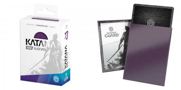 UG Katana Sleeves Standard Iris Bloom100 ct.