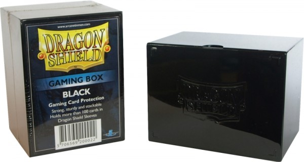 Dragon Shield Strongbox Gaming Box Black