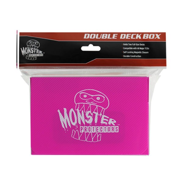 Monster Magnetic Double Deck Box Pink