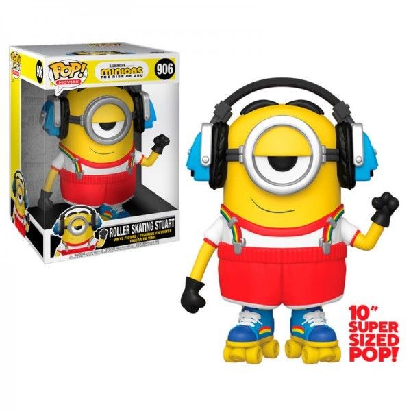 POP- Movie - Minions 2- Roller Skating Stuart 25cm