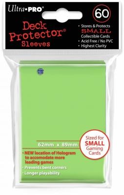 UP Deck Protectors Japan Lime Green (60 ct.)