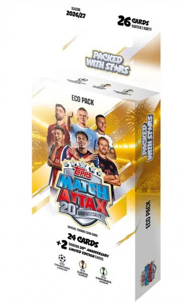 2026-27 Match Attax UEFA Club Competition Eco-Pack