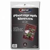 BCW Photograph Sleeves 22cm x 15cm 2 Mil (100 ct.) BCW Photograph Sleeves 22cm x 15cm 2 Mil (100 ct.)