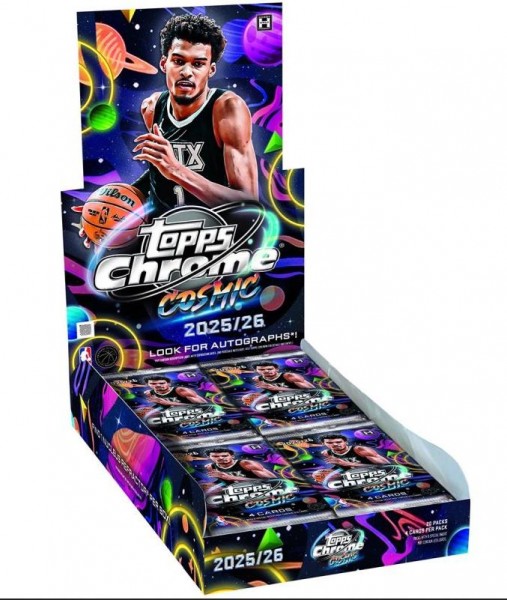 2025-26 NBA Topps Chrome Cosmic (Hobby Box)