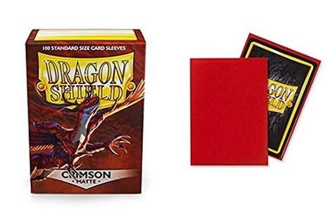 Dragon Shield Sleeves Matte Crimson (100ct)