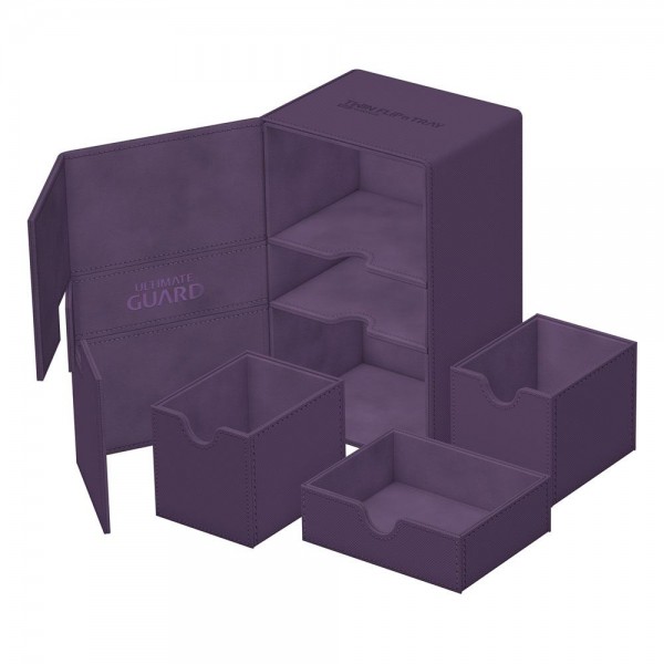 UG Twin Flip`n`Tray Deck Case 160+XenoSkin Purple