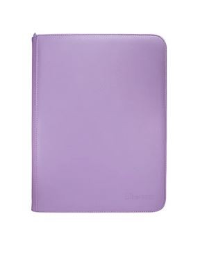 UP 9-Pocket Zippered Pro-Binder - Purple