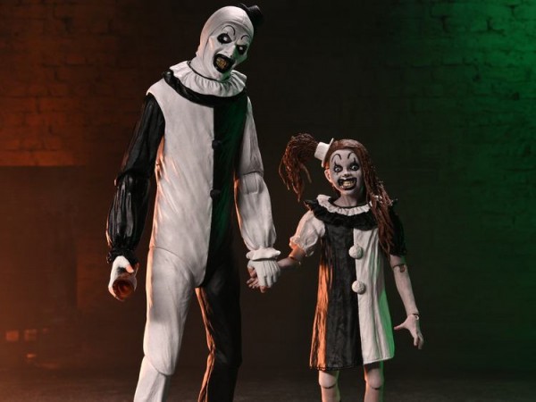 Terrifier 2 Art The Clown & Little Pale Girl Fig