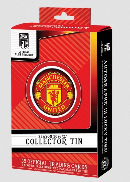 2026-2027 Topps Manchester United Collector Tin