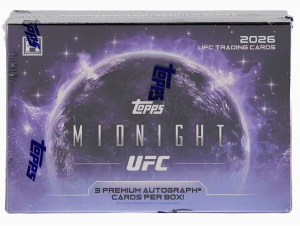 2026 Topps Midnight UFC Hobby Box