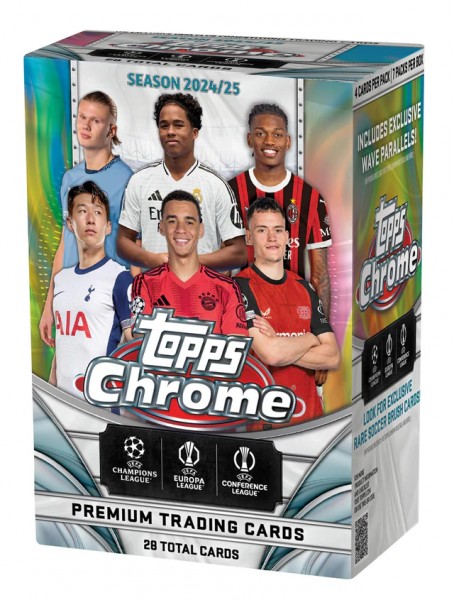 2024-25 Topps Chrome UEFA Club Competitions (Value