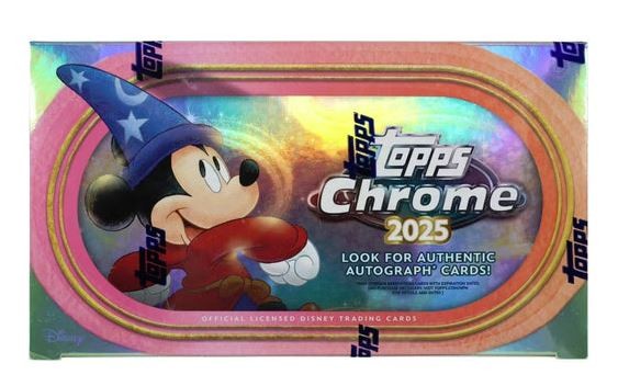 2025 Topps Chrome Disney Hobby Box