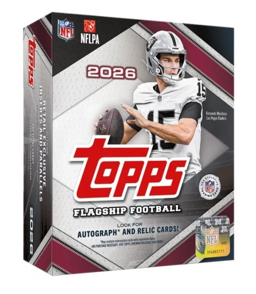 2026 NFL Flagship Football Mega Box