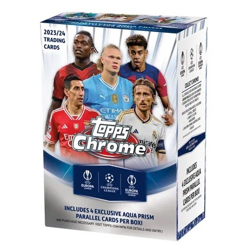 2023-24 Topps Chrome UEFA Club Competition Blaster | Fußball 