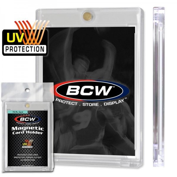 BCW Magnetic Card Holder thick cards, (75 pt)