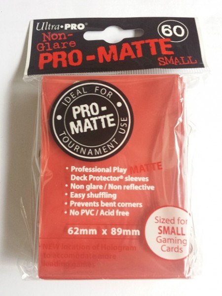 UP Pro-Matte Sleeves Japan red (60 ct.)