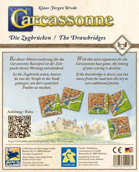 Carcassonne - Die Zugbrücken