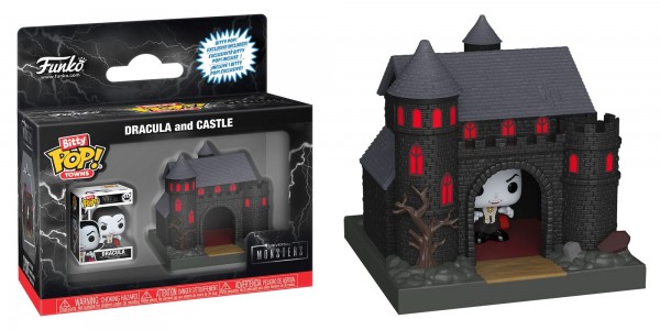 Bitty POP Towns - Dracula with Castle