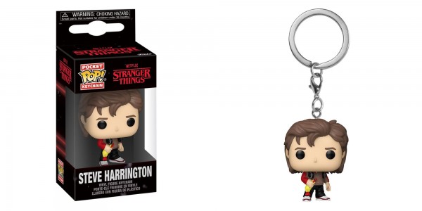 POP Keychain - Stranger Things V5-Steve Harrington