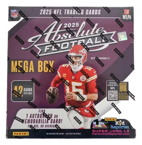 2025 NFL Panini Absolute Football (Mega Box)