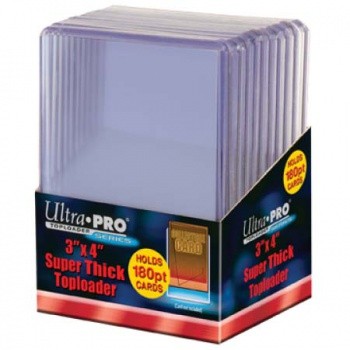 UP Topload 3 x 4" (Super Thick Cards 260pt)(10ct.)