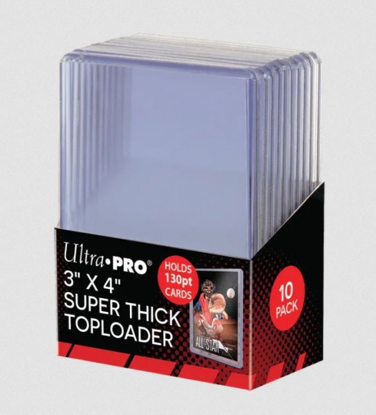 UP Topload 3 x 4" (Super Thick Cards 130pt)(10ct.)