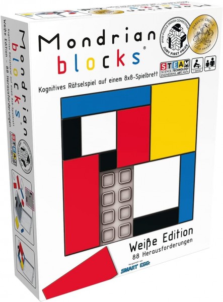 Mondrian Blocks - Weiße Edition