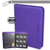 BCW Zipper-Z-Folio 9-Pocket LX Portfolio Purple BCW Zipper-Z-Folio 9-Pocket LX Portfolio Purple