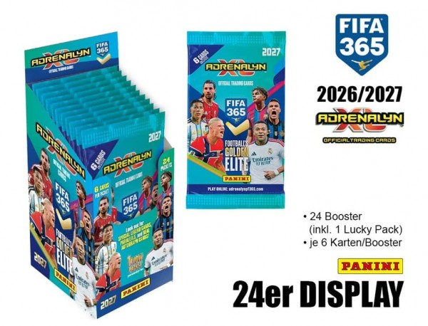 2026/27 FIFA 365 Adrenalyn XL TC Booster (24ct)