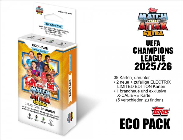 2025-26 Match Attax Extra ChampionLeague ECO Pack