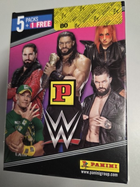 2022 WWE Panini Debut Edition Blaster Box