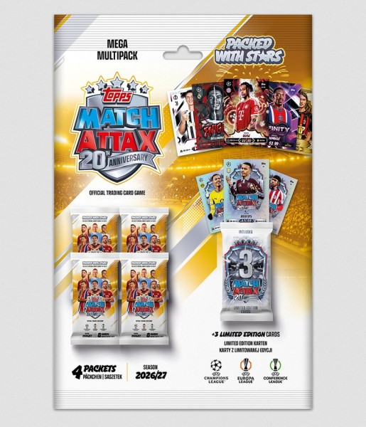 2026-27 Match Attax UEFA Club Competiti. Multipack