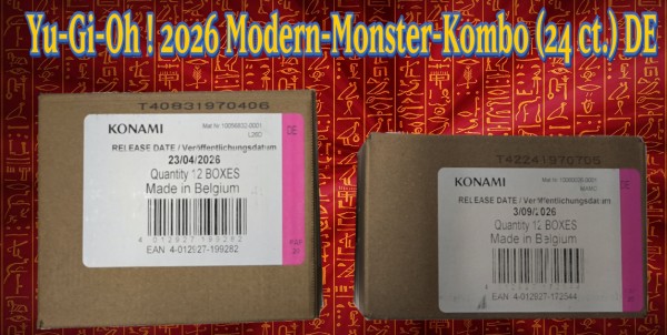 Yu-Gi-Oh ! 2026 Modern-Monster-Kombo (24 ct.) DE