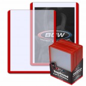 BCW Topload 3 x 4" (Red Border) (25 ct.) BCW Topload 3 x 4" (Red Border) (25 ct.)