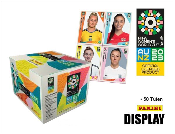 2023 FIFA Women´s World Cup Sticker Display