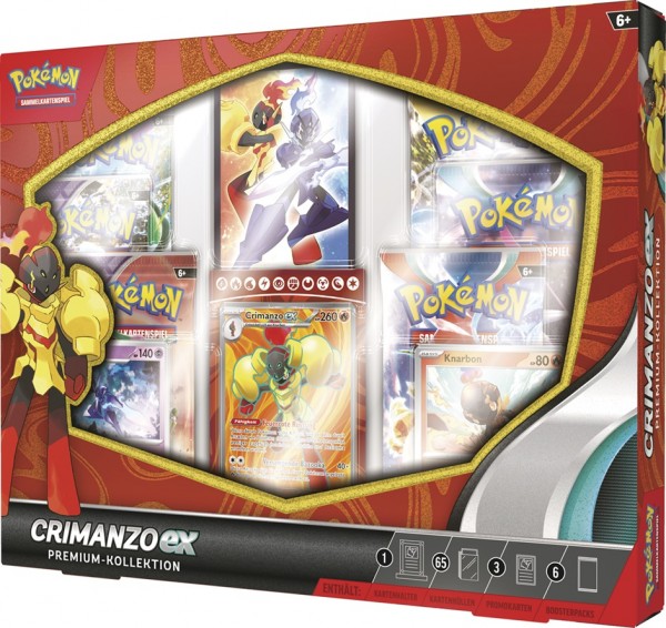 Pokémon Cards Crimanzo EX Premium-Kollektion DE