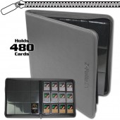 BCW Zipper-Z-Folio 12-Pocket LX Portfolio Gray BCW Zipper-Z-Folio 12-Pocket LX Portfolio Gray