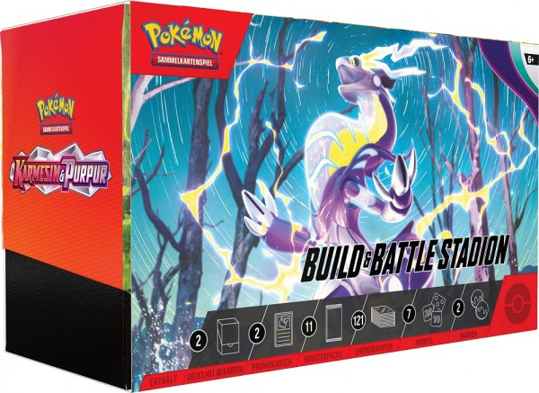 Pokémon Cards KAPU01 Karmesin & Purpur Build/BatDE