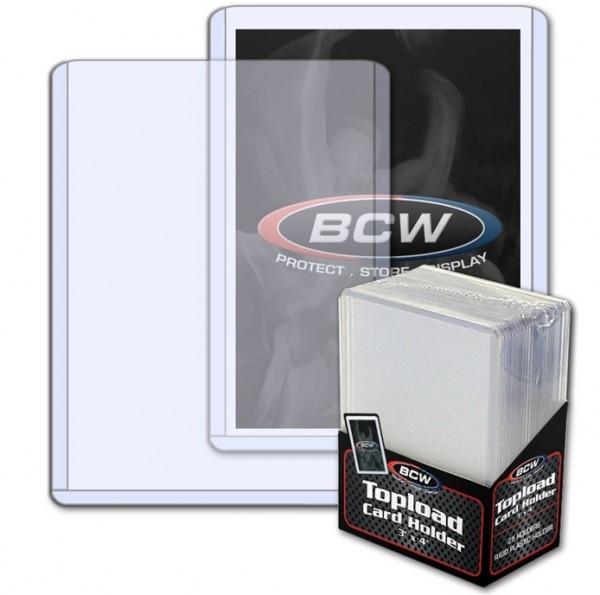 BCW Topload 3 x 4" (Puzzlehüllen Clear) (25 ct.)