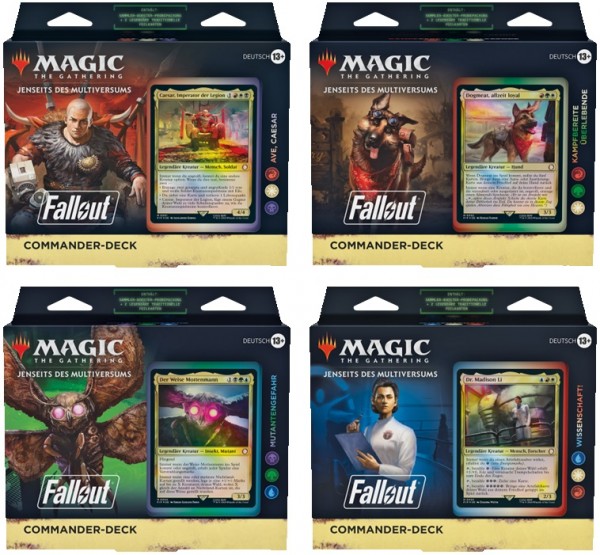 Magic Fallout (Commander-Deck) DE