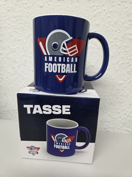 American Football Tasse/Mug 350 ml - blau