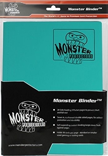 Monster Binder 9 Pocket Matte Teal