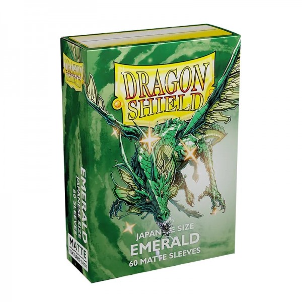 Dragon Shield Jap. Sleeves Matte Emerald (60ct)