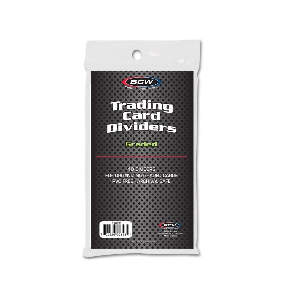 BCW Graded Trading Card Dividers (10 ct.)