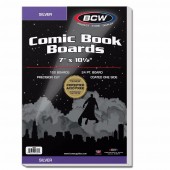 BCW Silver Comic Book Boards 24 pt. (100 ct.) BCW Silver Comic Book Boards 24 pt. (100 ct.)
