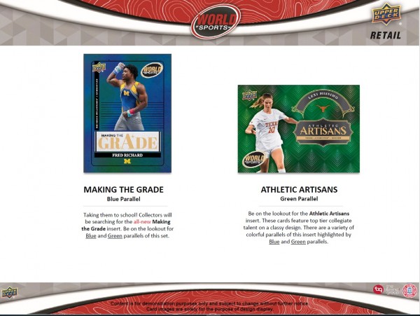 2025 Upper Deck World of Sports Volume 1 (Blaster)