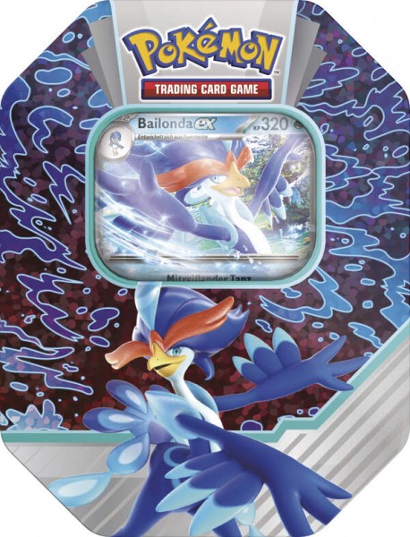 Pokémon Cards Tin Box #111 Bailonda EX DE
